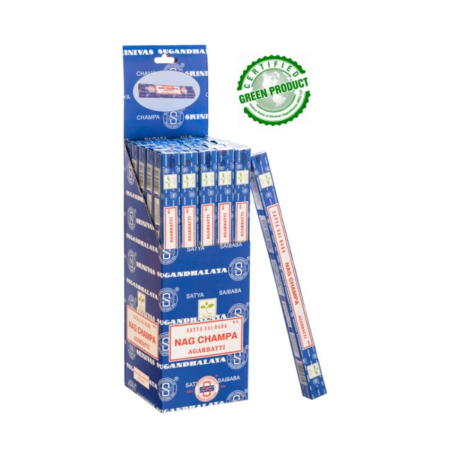 kadzidło i Kadzidło Satya Nag Champa Square 10g