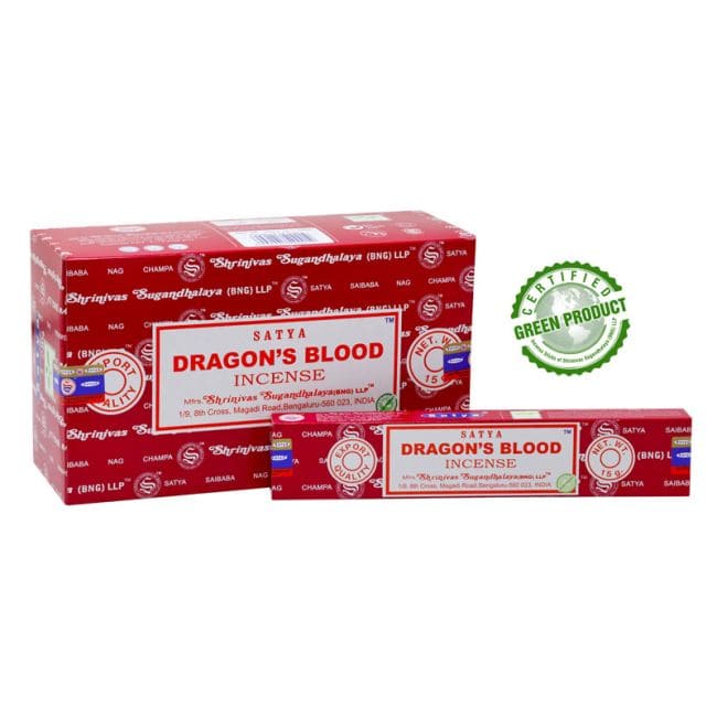 kadzidło i Kadzidło Satya Dragon Blood 15g