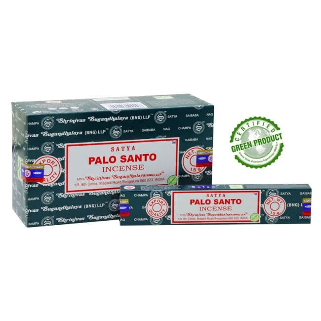 kadzidło i Kadzidło Satya Palo Santo 15g