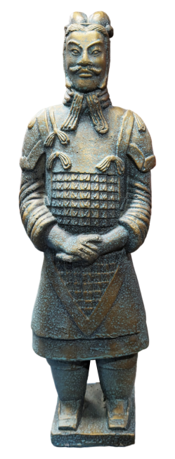 Wysokiej jakości ogólna statua z imitacji brązu 35 cm