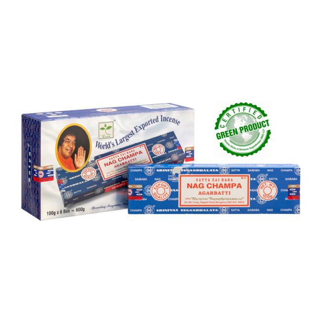kadzidło i Kadzidło Satya Nag Champa 100g