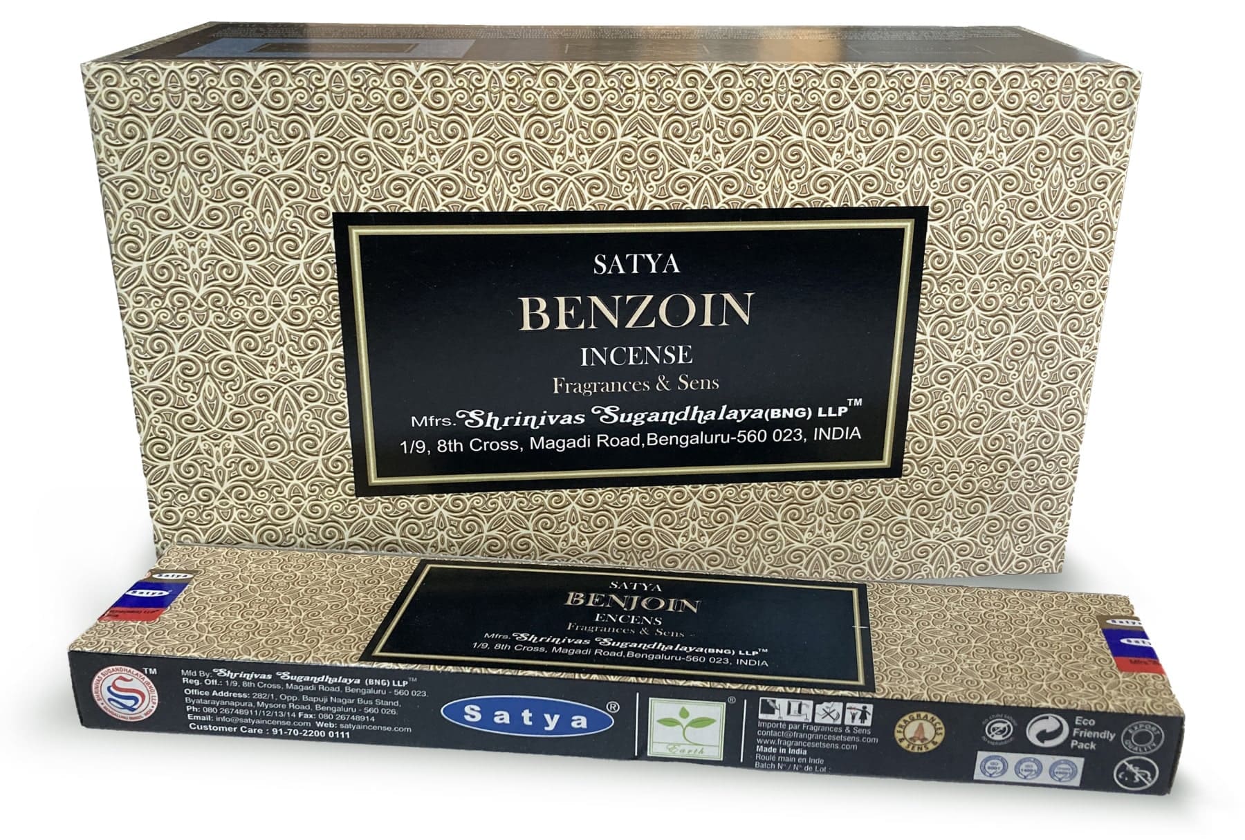 Satya Fragrances & Sens Kadzidło Benzoesowe 15g