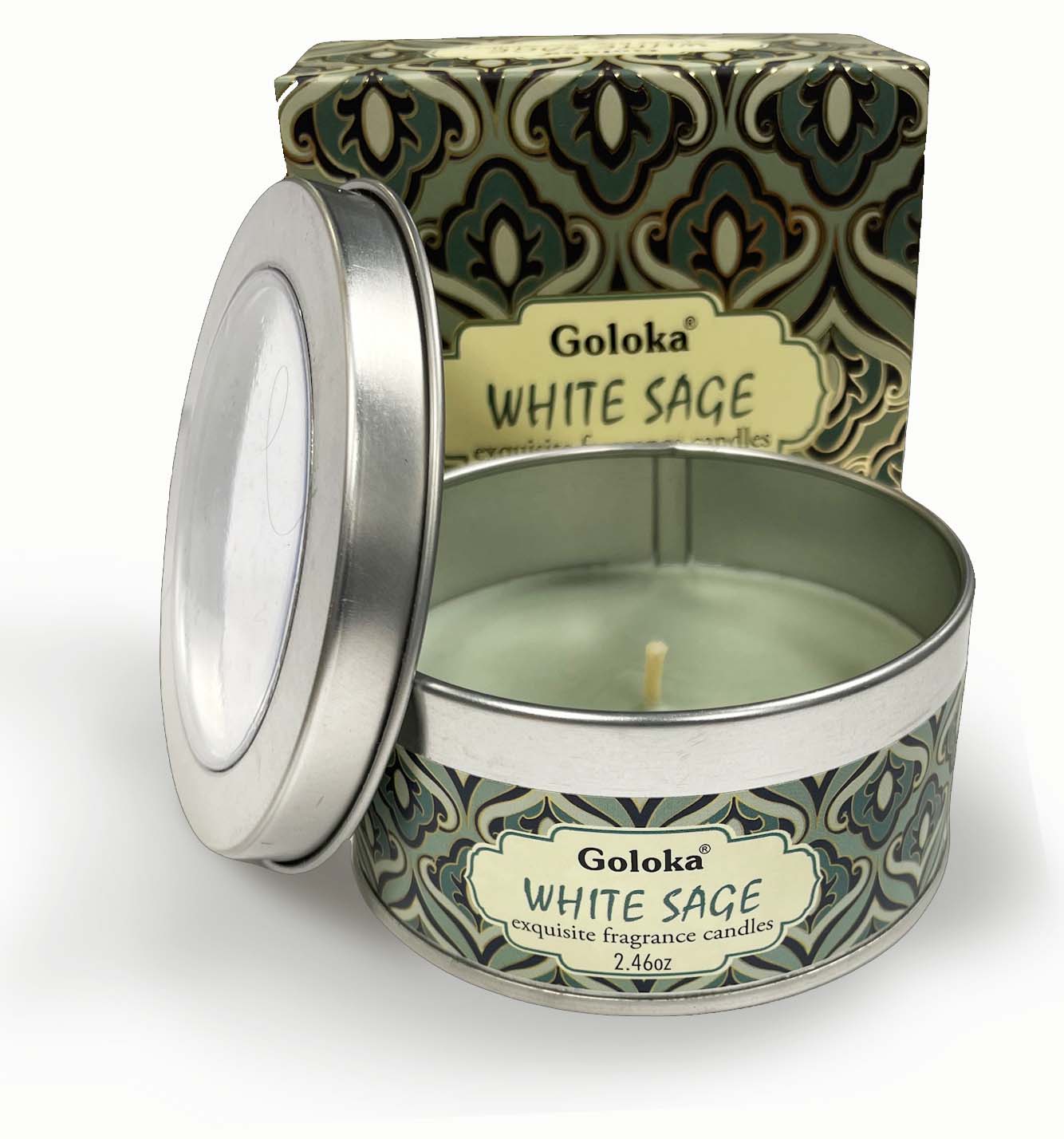 Świeca zapachowa Goloka White Sage 70g