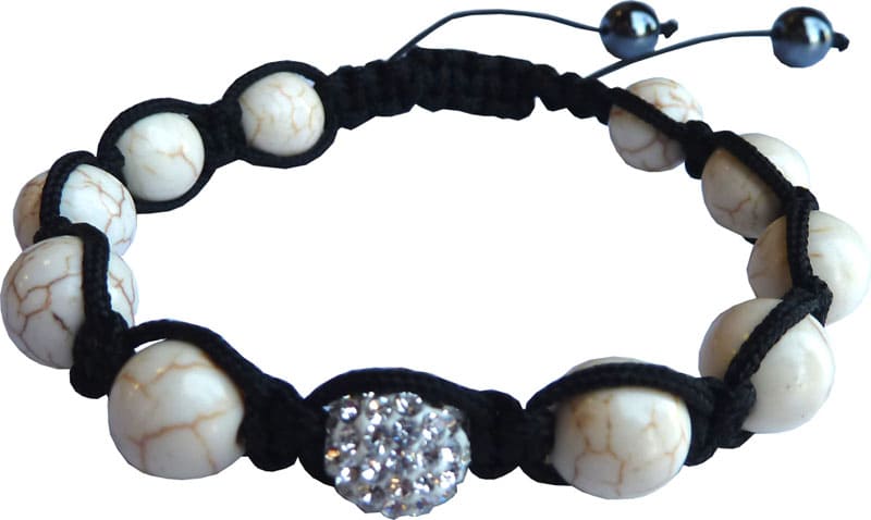 Kamienie i cyrkonie Shamballa x3