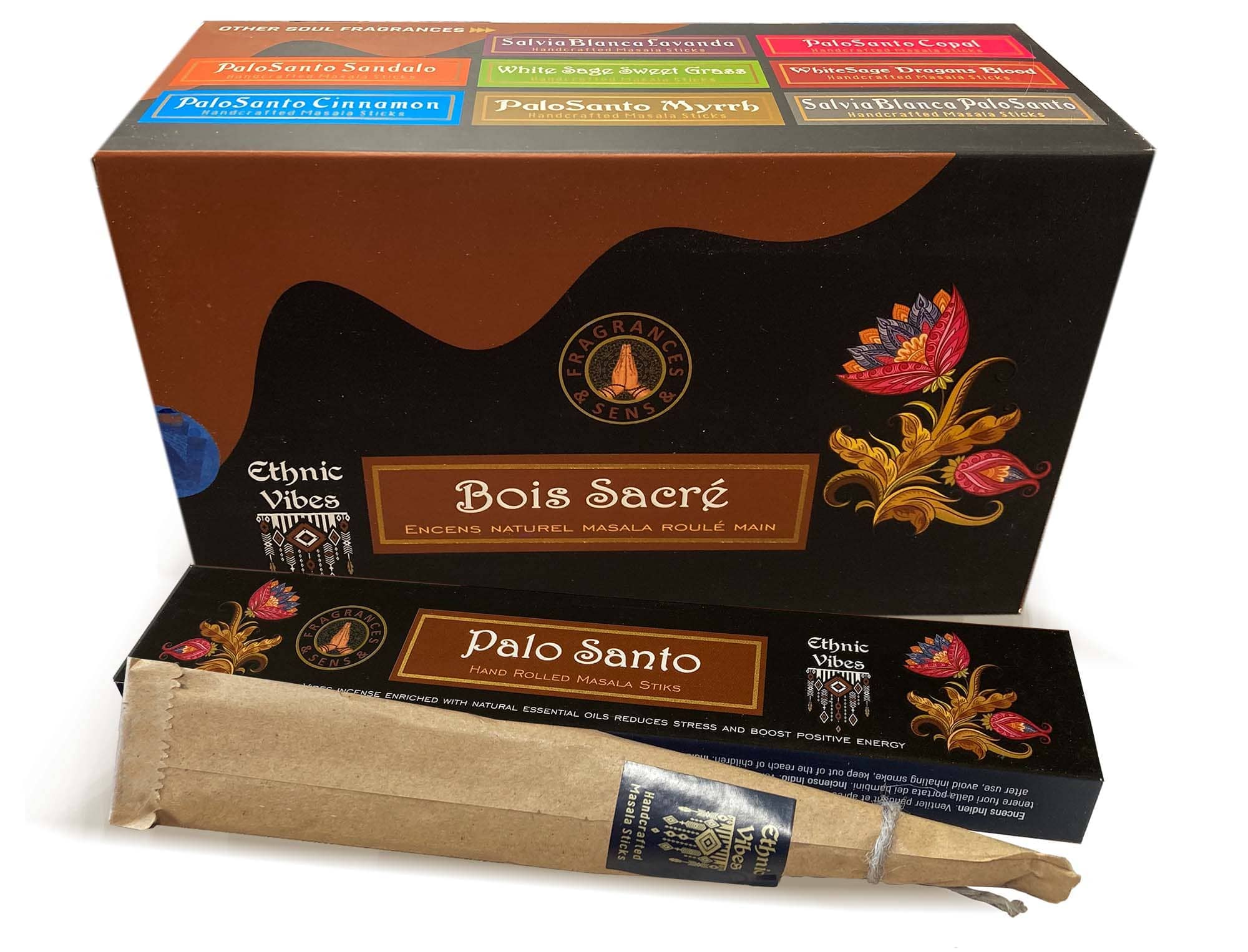 kadzidło i Kadzidło Fragrances & Sens Ethnic Vibes Palo Santo masala 15g