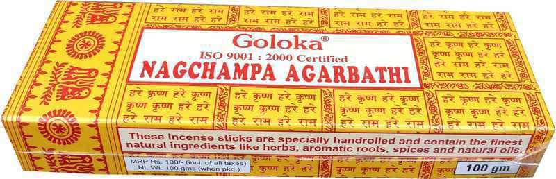 Kadzidło Goloka Nag Champa 100g