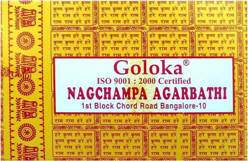 Kadzidło Goloka Nag Champa 16g