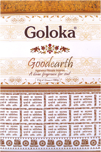 Goodearth Agarwood Masala Premium Kadzidło Goloka 15g
