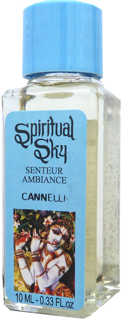 Opakowanie 6 olejków o zapachu cynamonu Spirit Sky 10ml