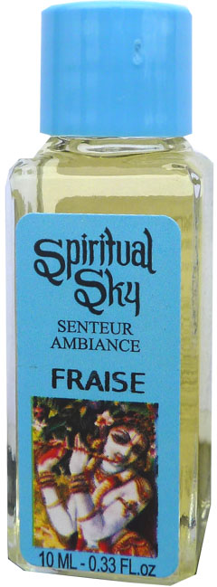 Opakowanie 6 olejków o zapachu truskawki Spirit Sky 10ml