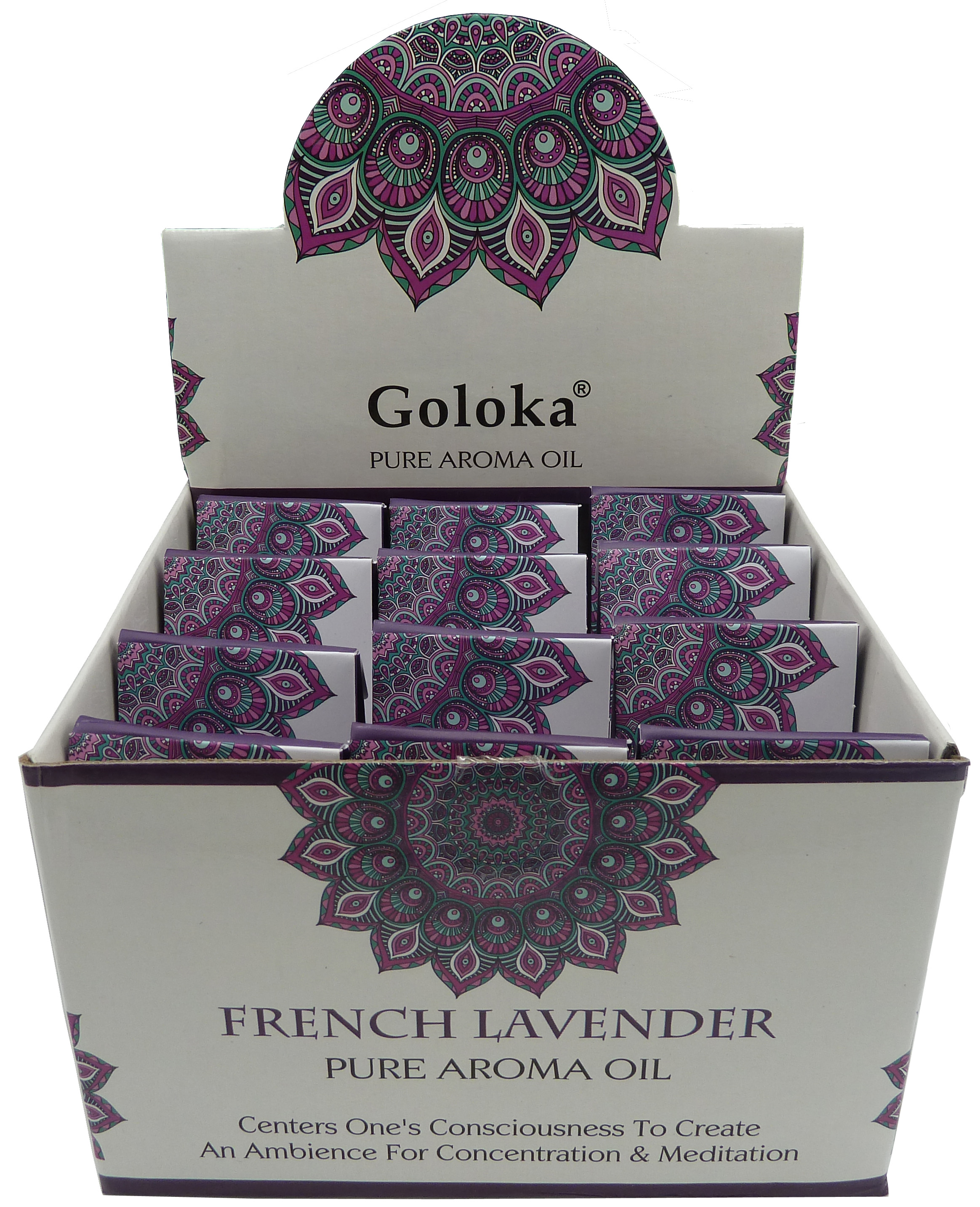 Goloka Olejek zapachowy z lawendy francuskiej 10ml x 12