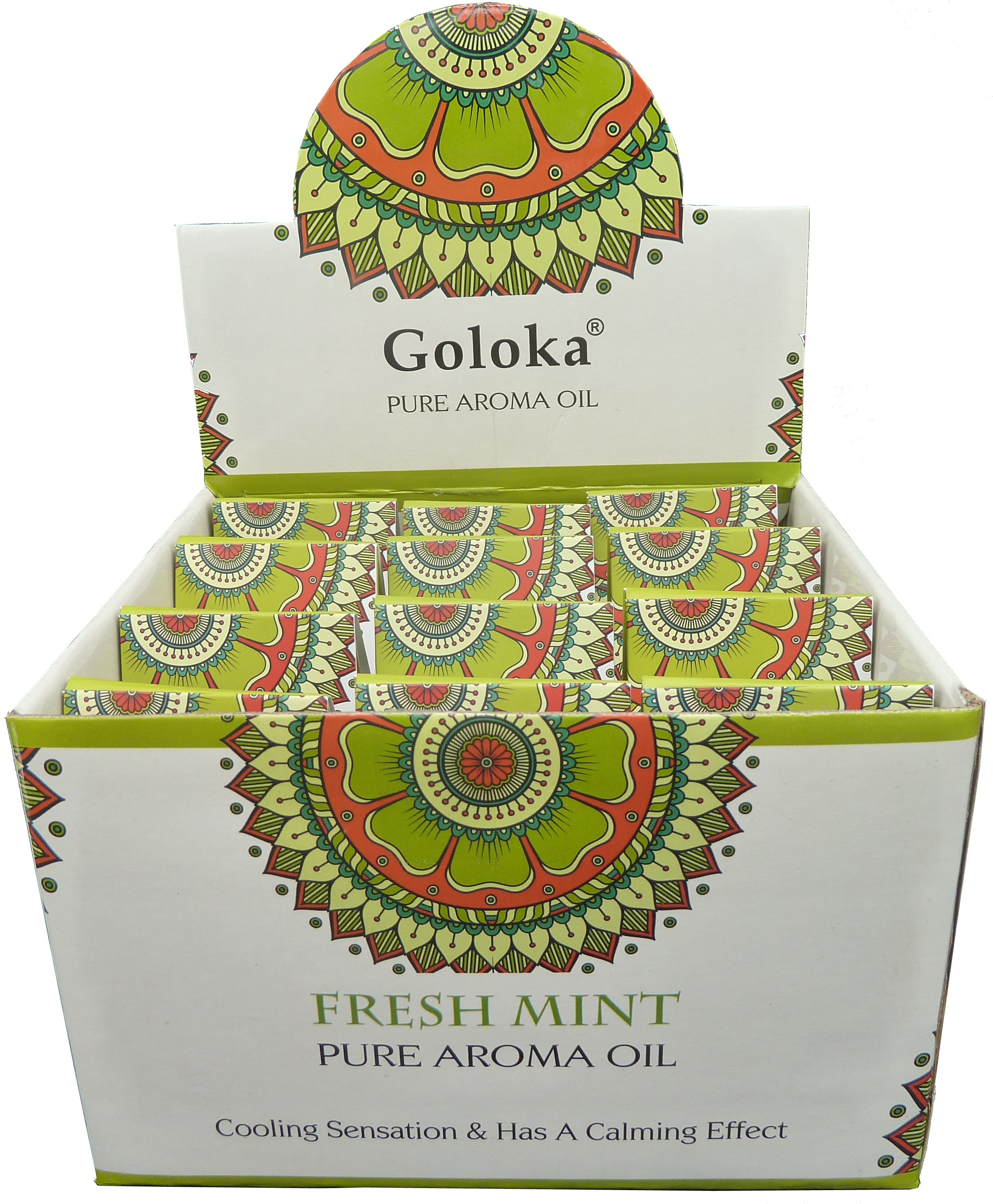 Goloka Olejek zapachowy Fresh Mint 10ml x 12