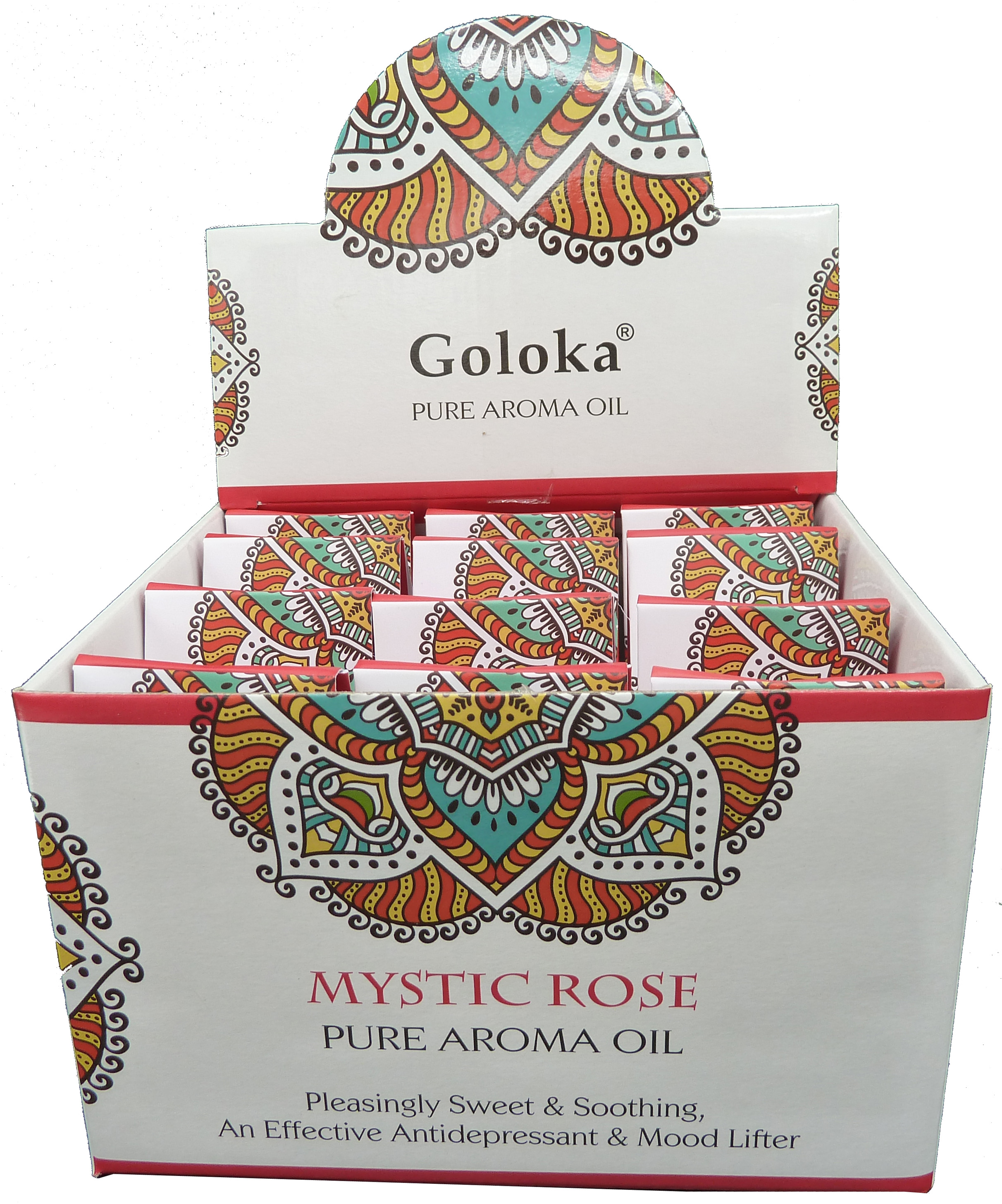 Goloka Mystic Rose Olejek zapachowy 10 ml x 12