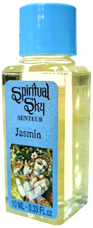 Opakowanie 6 olejków o zapachu jaśminu Spirit Sky 10ml