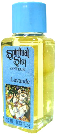 Opakowanie 6 olejków o zapachu lawendy Spirit Sky 10ml