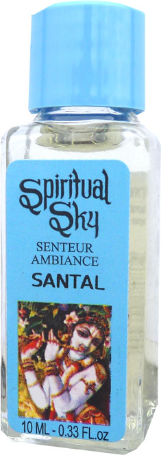 Zestaw 6 olejków o zapachu drzewa sandałowego Spirit Sky 10ml