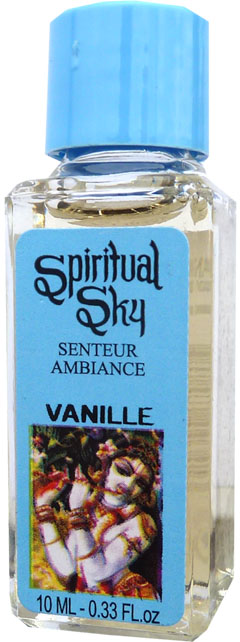 Opakowanie 6 olejków zapachowych o zapachu wanilii Spirit Sky 10ml