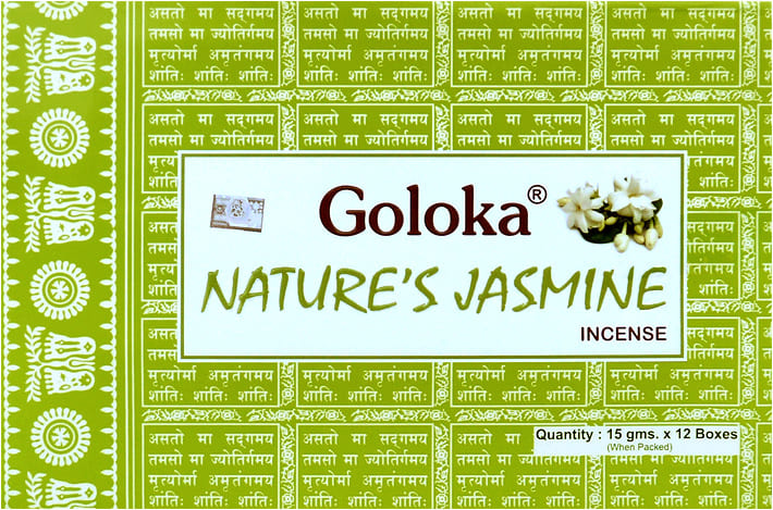 Goloka Nature's Kadzidło Jaśminowe 15g