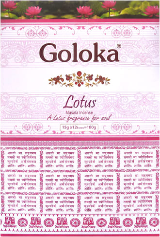 Kadzidło Goloka Lotos Masala Premium 15g