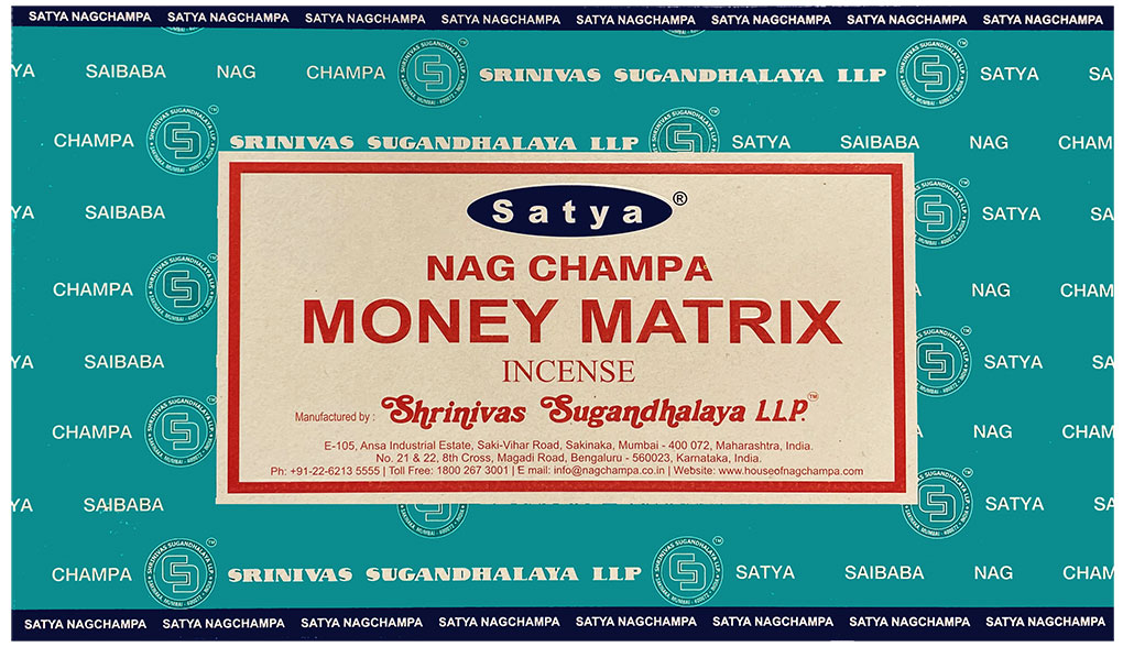 Kadzidło Satya Money Matrix 15g
