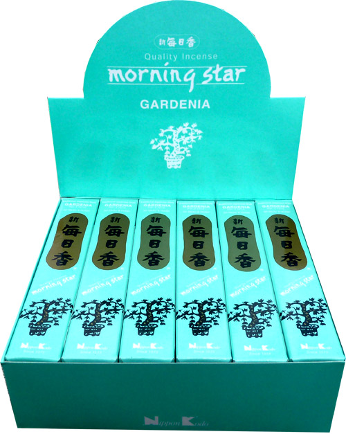 Zestaw kadzidełek Gardenia z japońską gwiazdą poranną, 50 sztuk