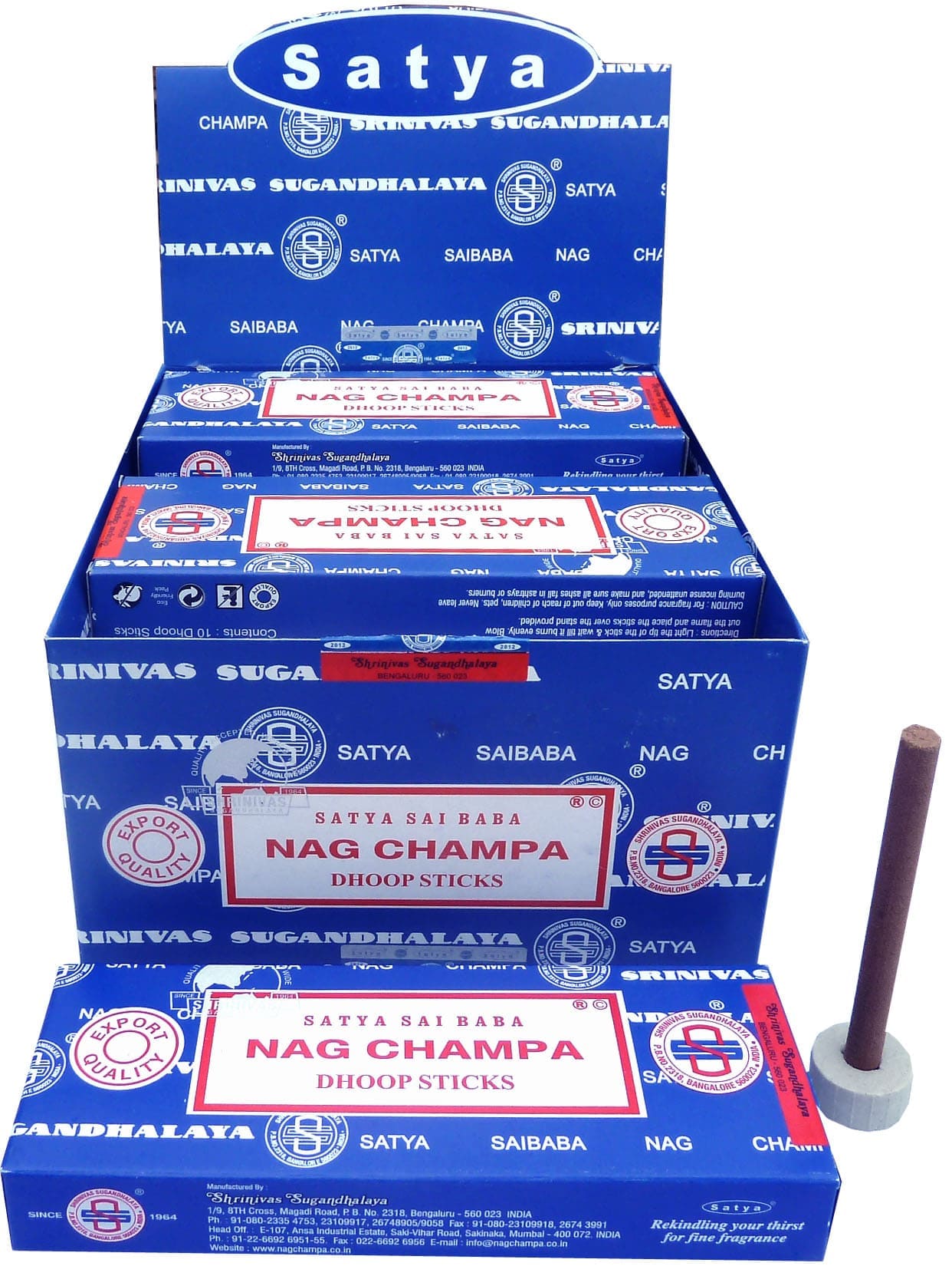 Kadzidełka Satya Nag Champa Dhoop 24g