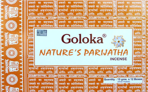 Kadzidło parijatha masala Goloka Nature 15g