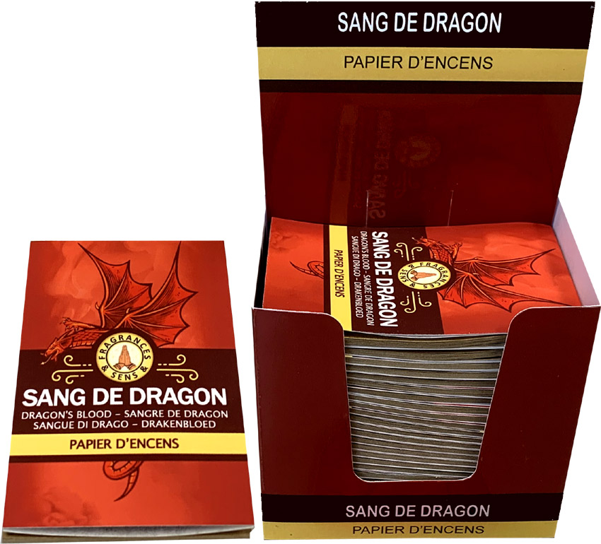 Papier do kadzideł Fragrances & Sens Dragon Blood x30