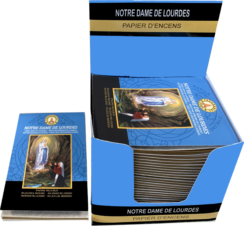 Papier do kadzideł Fragrances & Sens Notre Dame de Lourdes x30