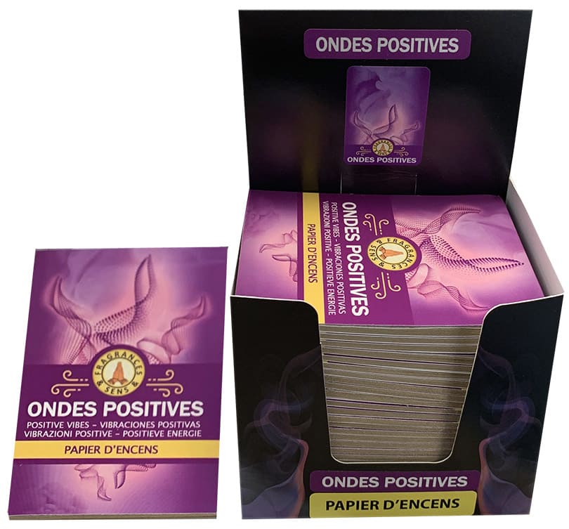 Papier do kadzideł Fragrances & Sens Positive Vibes x30