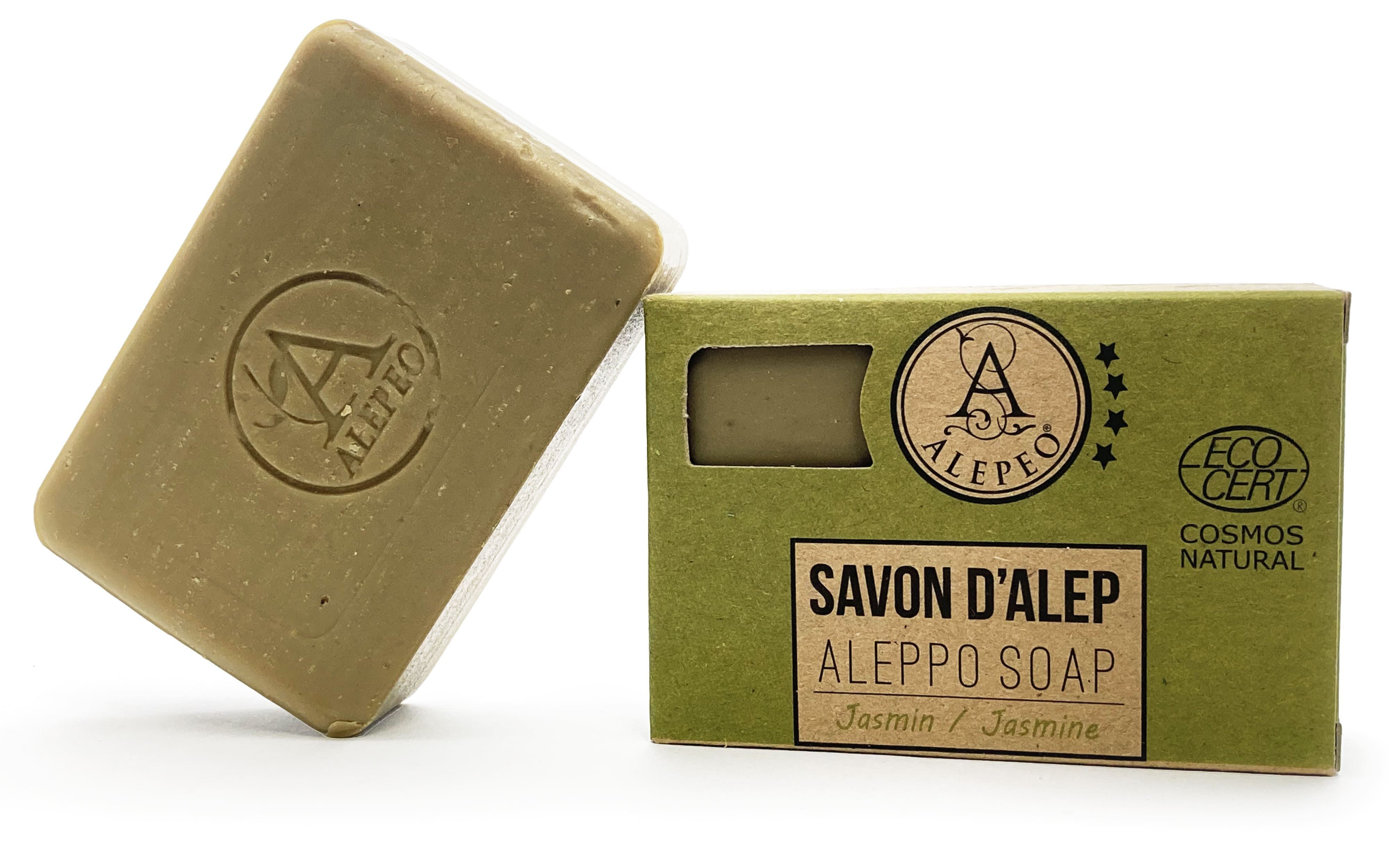 kadzidło i Mydło jaśminowe Aleppo 100g - ECOCERT