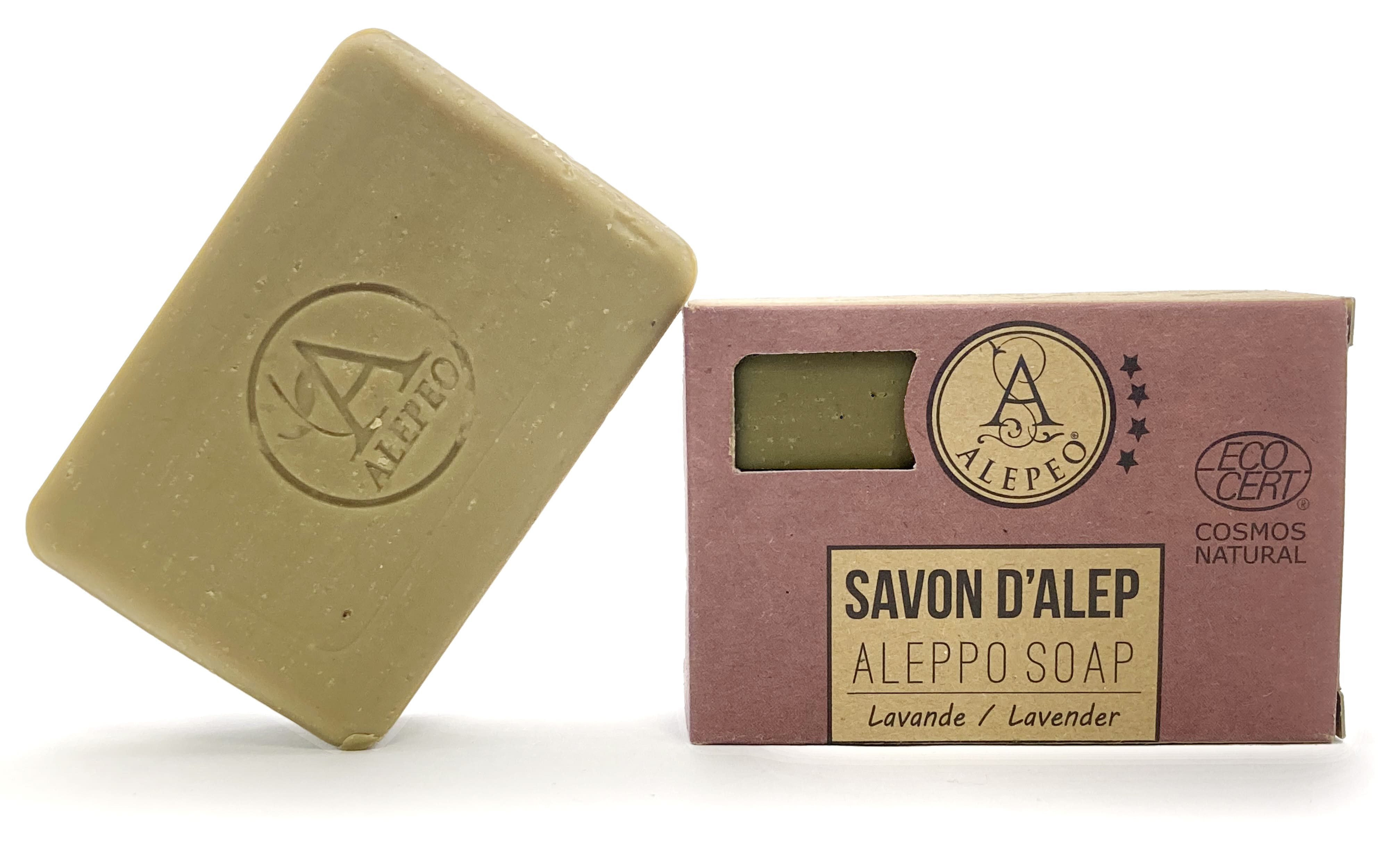 kadzidło i Mydło Aleppo lawendowe 100g - ECOCERT BIO