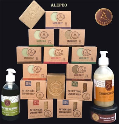 kadzidło i Aleppo Alepeo Szampon z olejkiem arganowym 350ml|pl