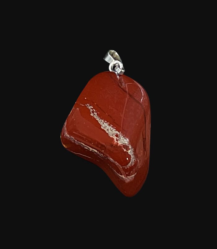 Wisior z kamienia Red Jasper AB