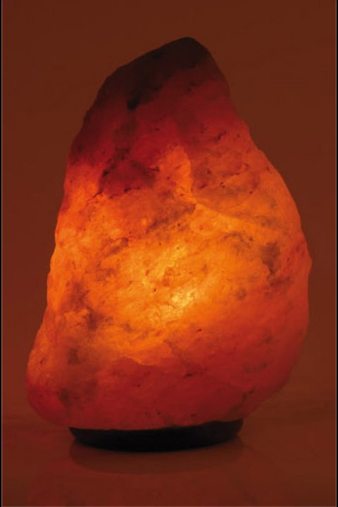 Duża lampa naturalna S z podstawą drewnianą 25-35 kg