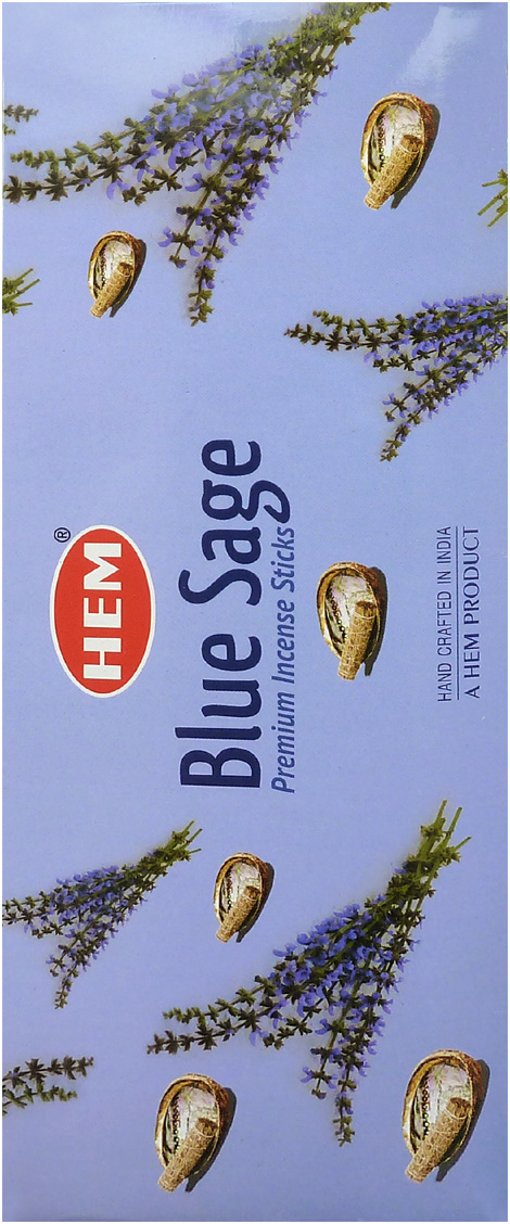 Hem niebieskie kadzidło szałwiowe Hexa 20g