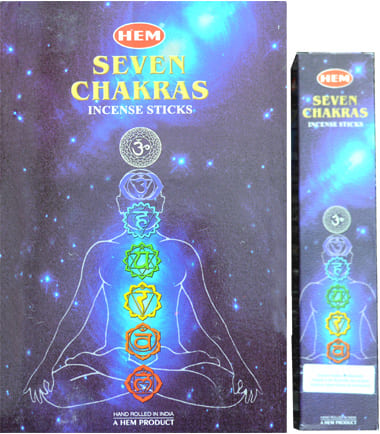 Etui na kadzidełko Seven Chakras