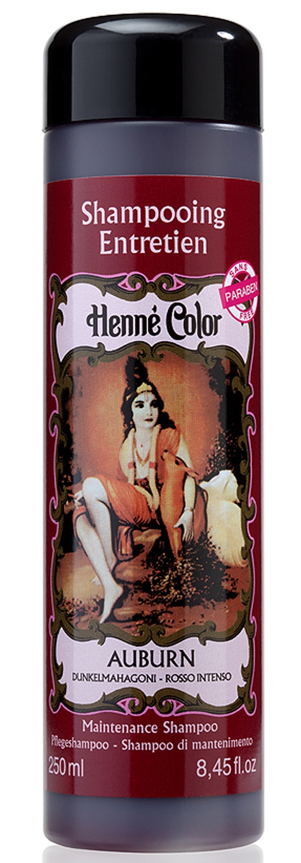 Zestaw 3 szamponów pielęgnacyjnych Henna Color kasztanowy 250ml