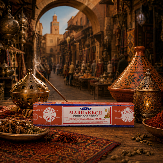 kadzidło i Kadzidło Satya Marrakech 15g|pl