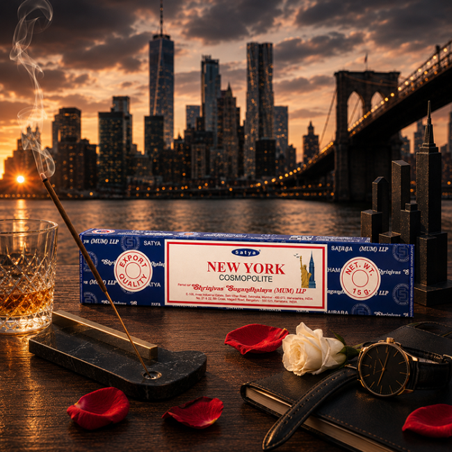 kadzidło i Kadzidełka Satya New York 15g|pl