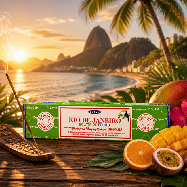 kadzidło i Kadzidło Satya Rio de Janeiro 15g|pl