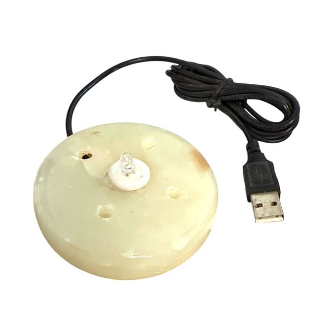 Wielokolorowa podstawa USB Onyx do lamp solnych i selenitowych