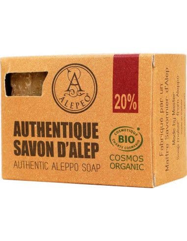 kadzidło i Cosmos Organiczne mydło Aleppo 20% olejek laurowy 200g