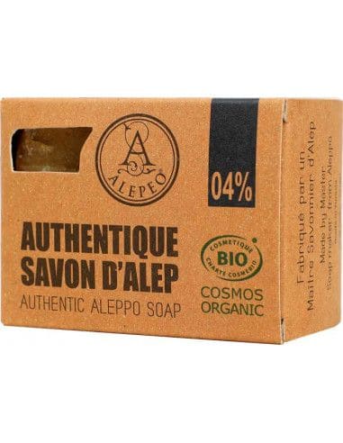 kadzidło i Cosmos Organiczne mydło Aleppo 4% olejek laurowy 200g