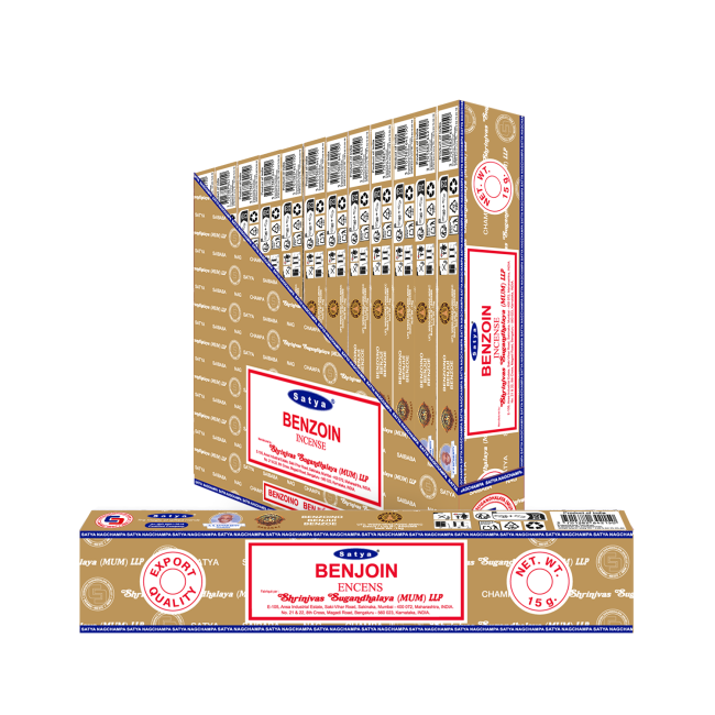 Kadzidełka benzoesowe Satya 15g 2026