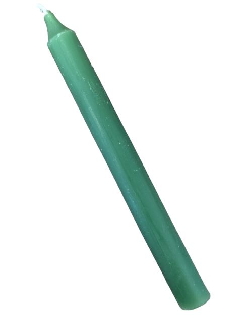 Świece Przyciemniane Goloka Zielona Masa 13cm 20szt