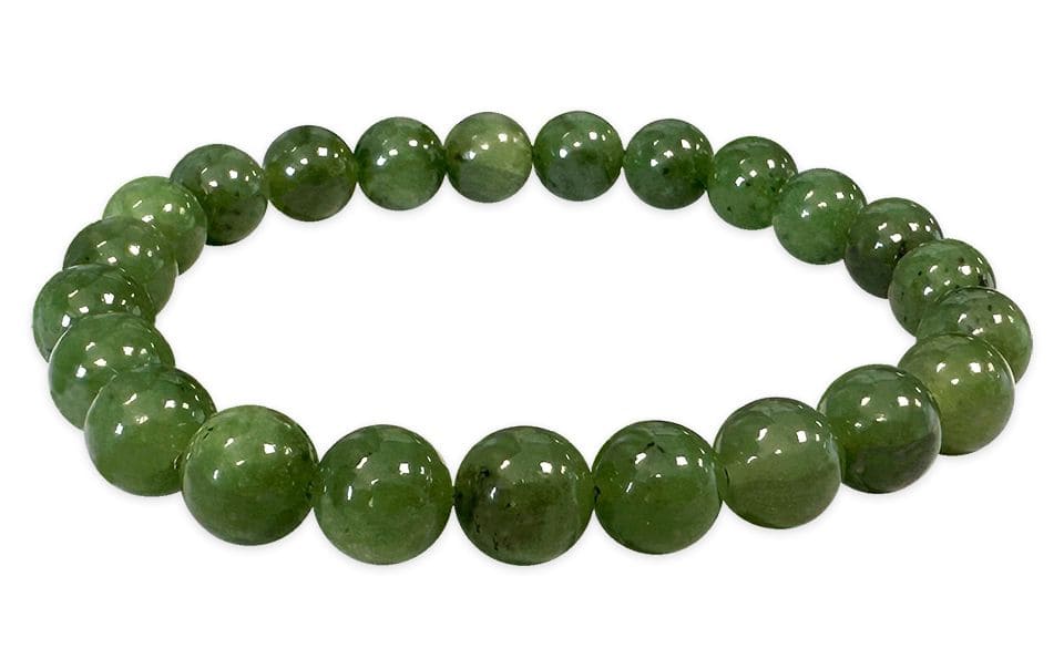 Koraliki do bransoletki Jade Nephrite Canada AA 8mm