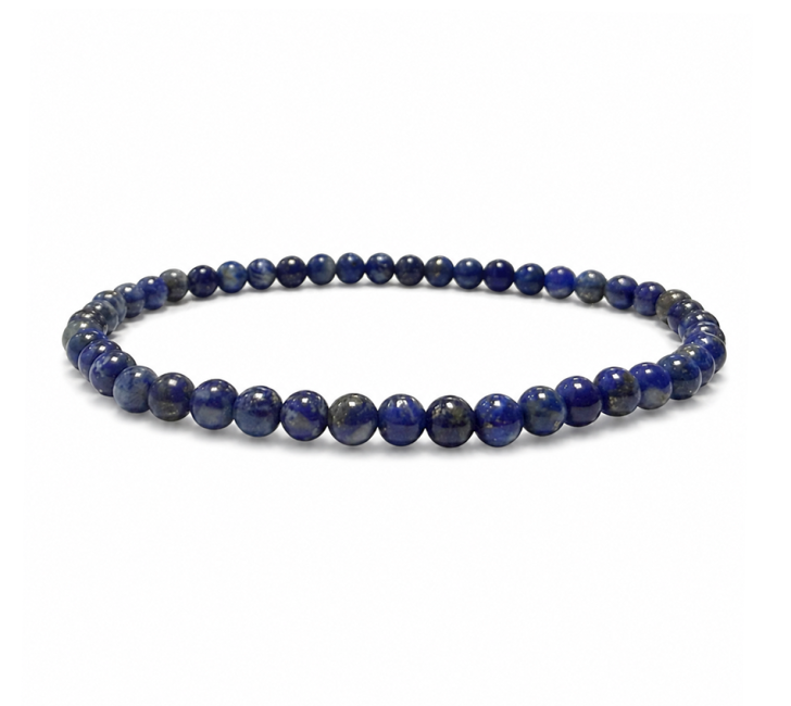 Bransoletka z Lapis Lazuli A Koraliki 4-5mm