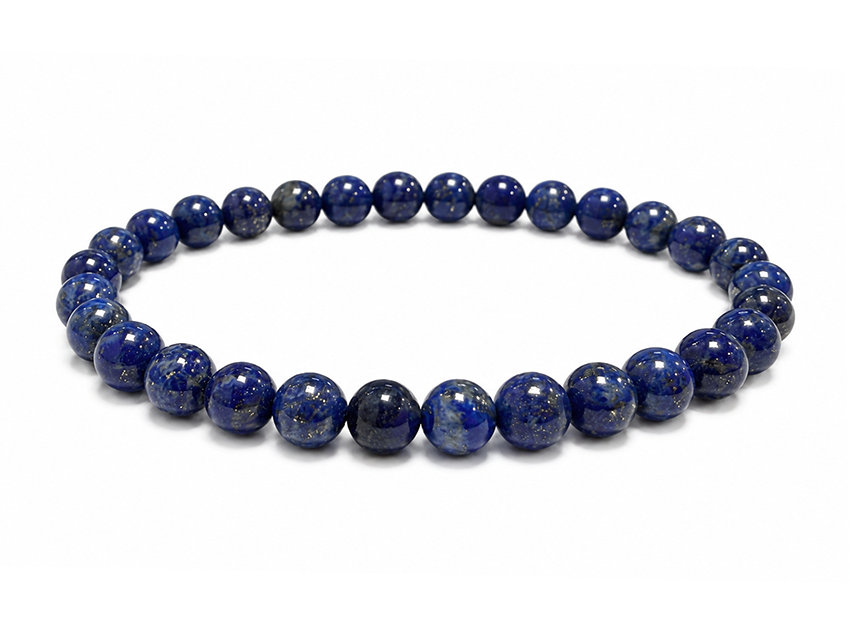 Bransoletka z Lapis Lazuli A koraliki 6-7mm