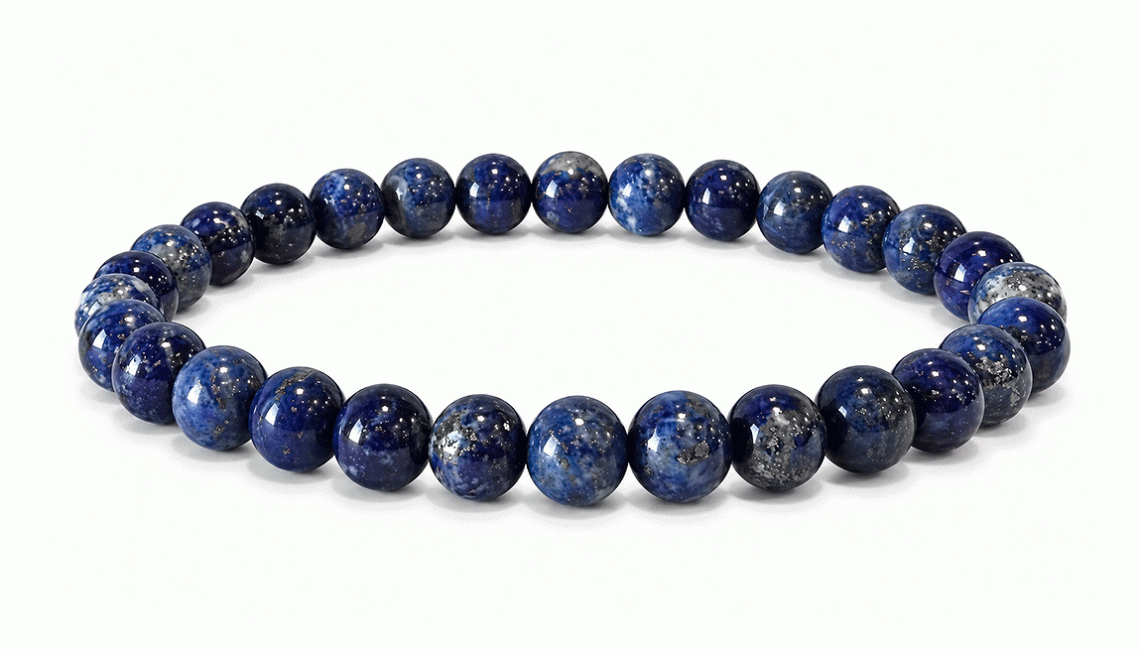 kadzidło i Bransoletka z Lapis Lazuli A koraliki 6-7mm|pl